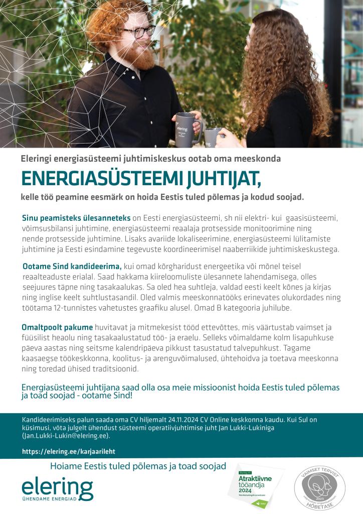 Energiasüsteemi juhtija